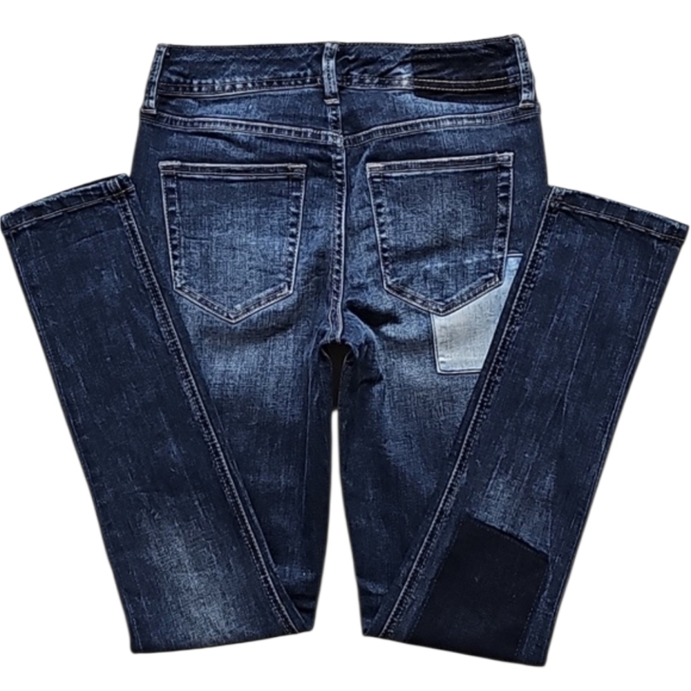 The Limited Patched-Skinny Fit Jeans. Women's Size: W0Rx29L.